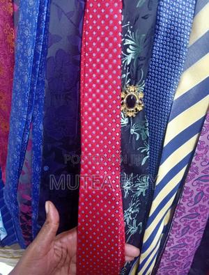Red Polycadot Checked Tie Sets - thumbnail 2