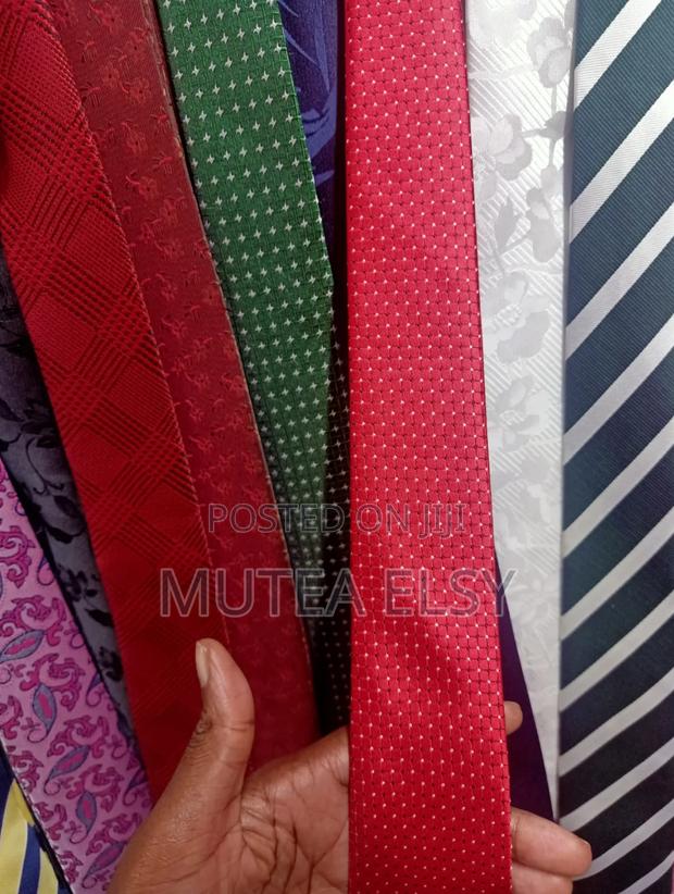 Red Polycadot Checked Tie Sets - thumbnail 3