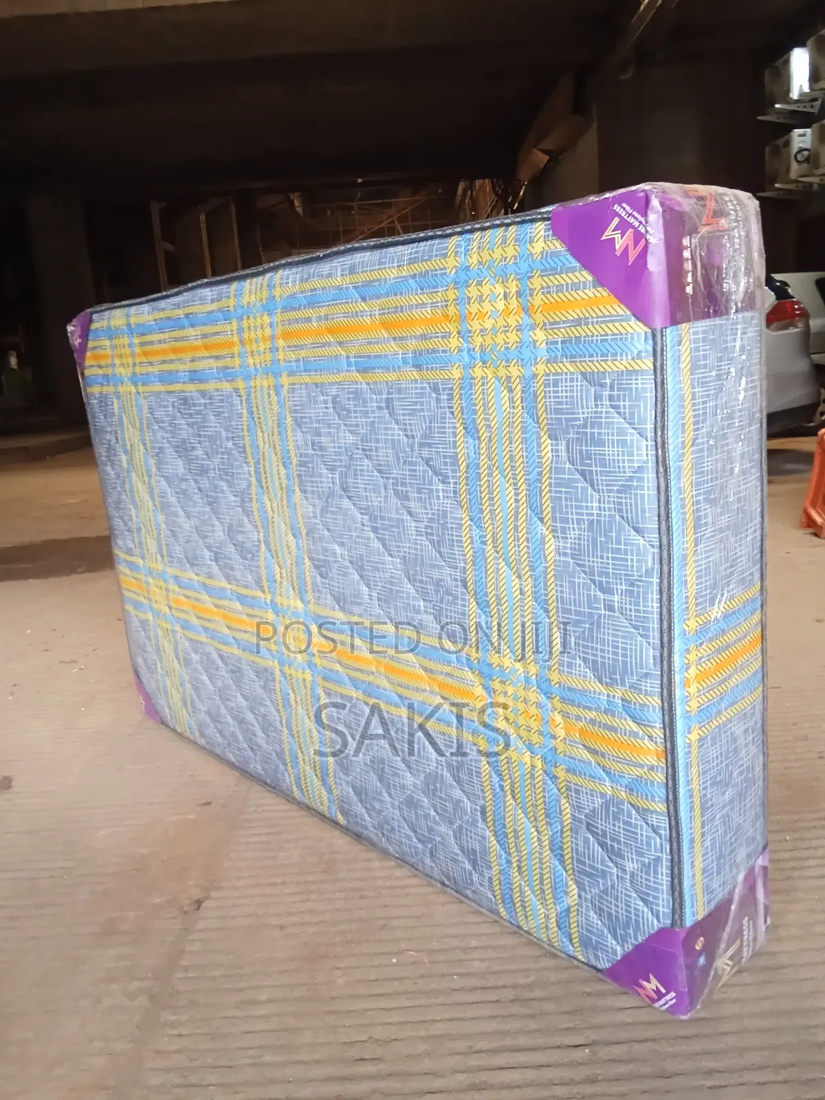 4.5 X 6 X 8 Fibre Mattresses! High Density Quilted!