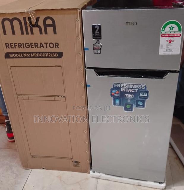 Mika 112 Litres Double Door Refrigerator