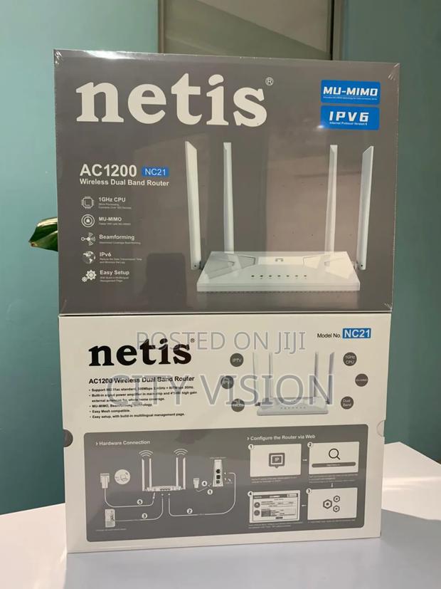 Netis Nc21 Ac1200 Dualband Router - main view