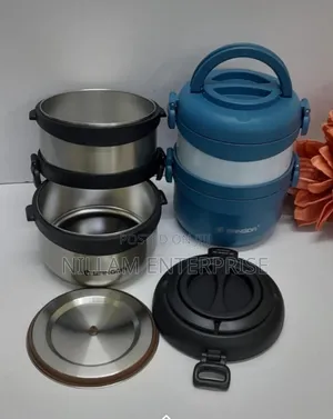 2 in 1 Thermo Food Flask With Insulated Bag