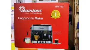 Cappuccino Maker, Ramtons Cappuccino Maker,1yr Warranty
