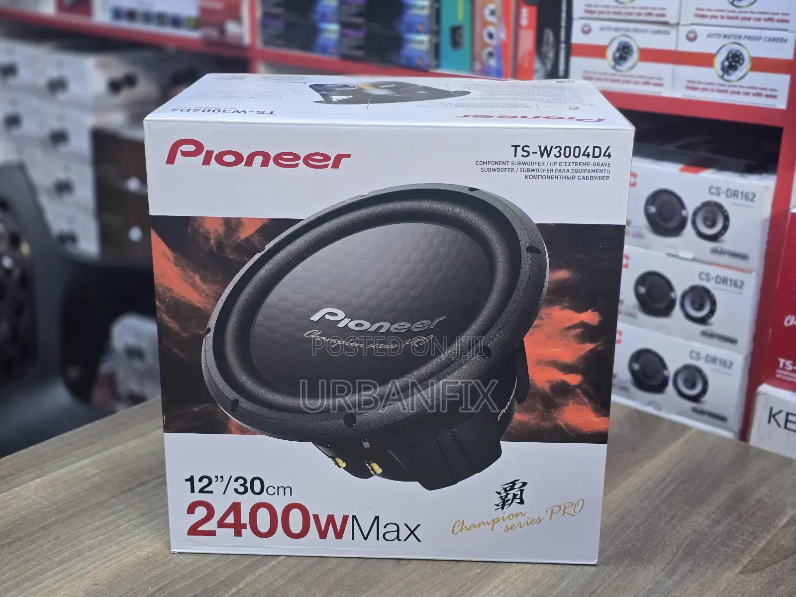 Pioneer 12 Inch Ts-W3004d4 2400watts Double Coil Subwoofer