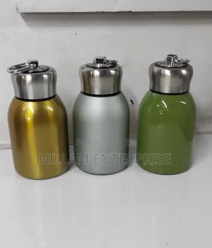 *Cute 320ml Small Kids Insulated Leak Proof Thermal Milk Pot
