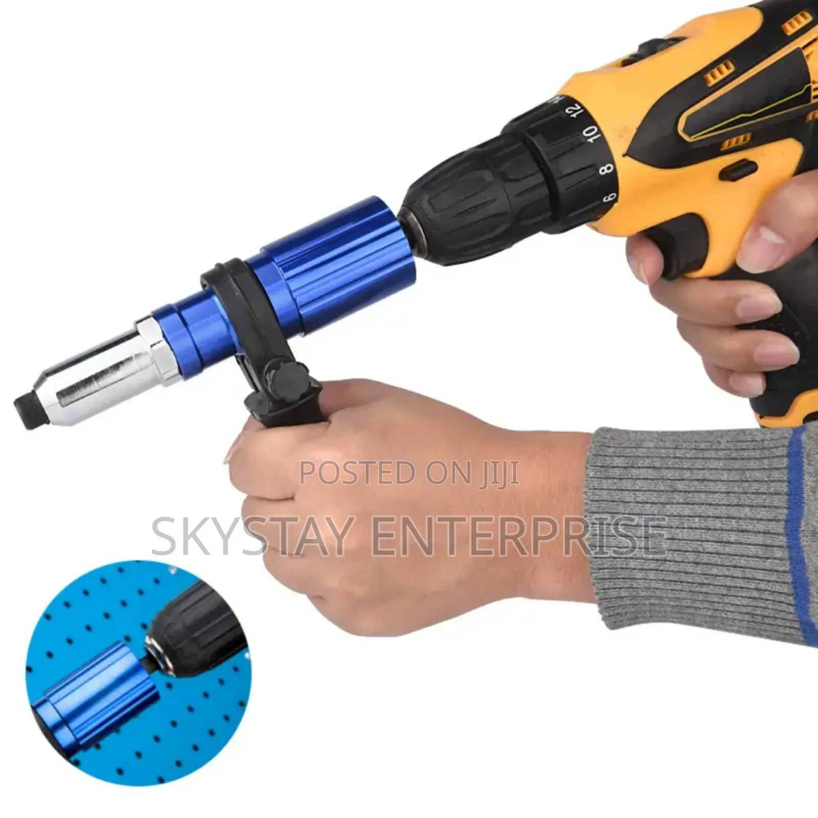Rivet Drill Adaptor