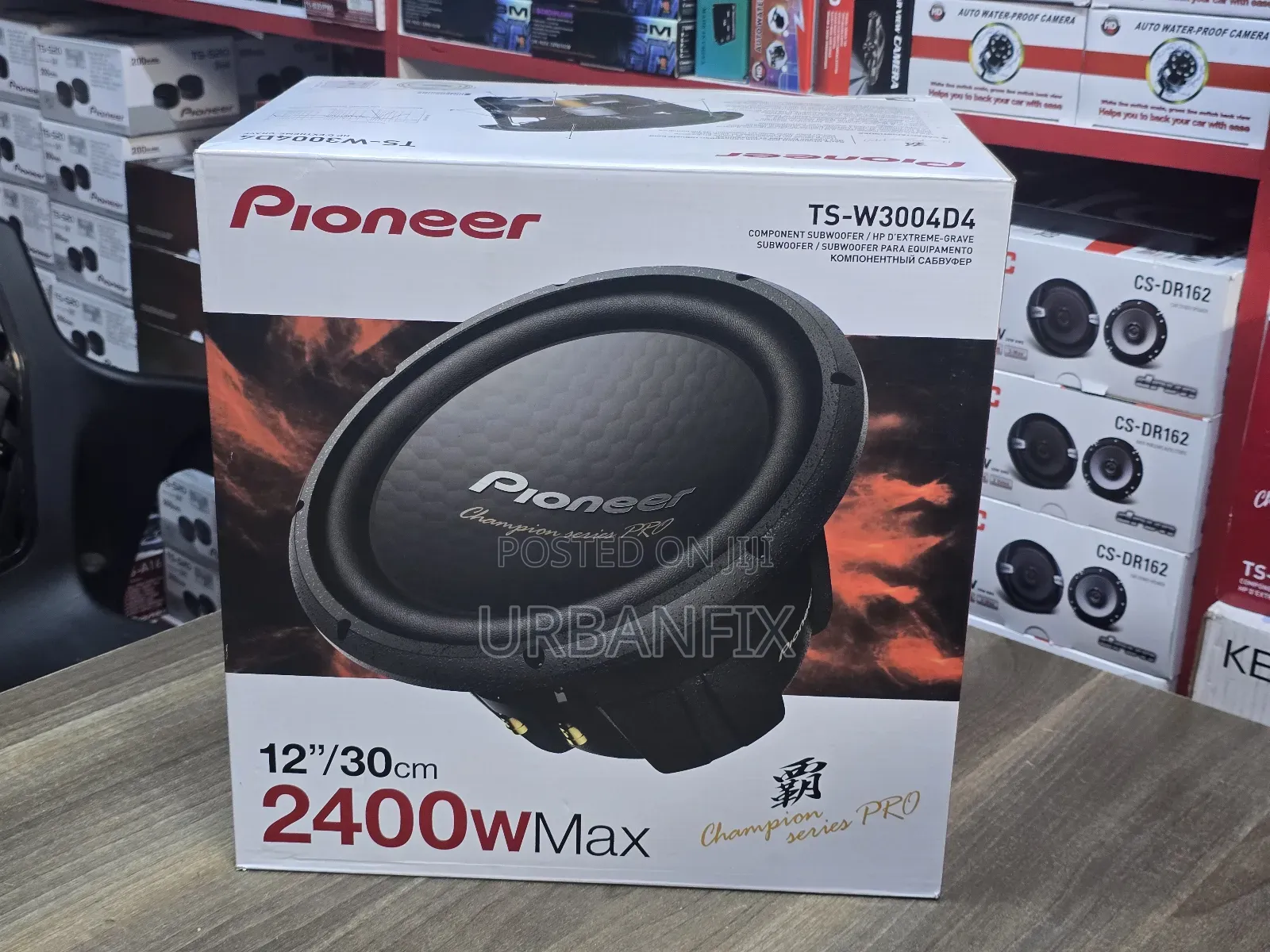 Pioneer 12 Inch 2400watts Ts-W3004d4 Double Coil Subwoofer