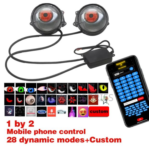 Fancy Car Blinking Eye Decoration - thumbnail 3