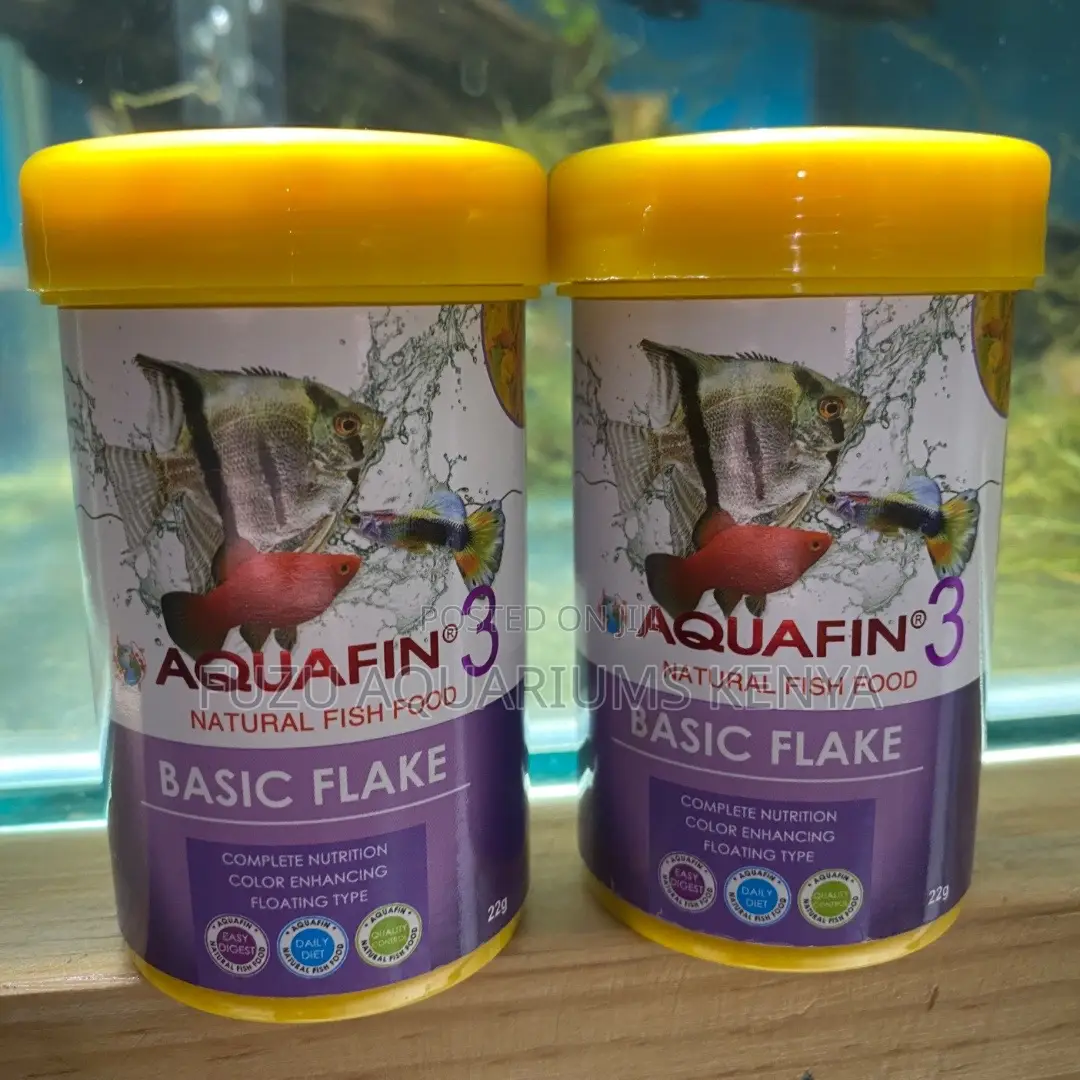 Keep Your Fish Vibrant – Aquafin 3 Natural Flake Food