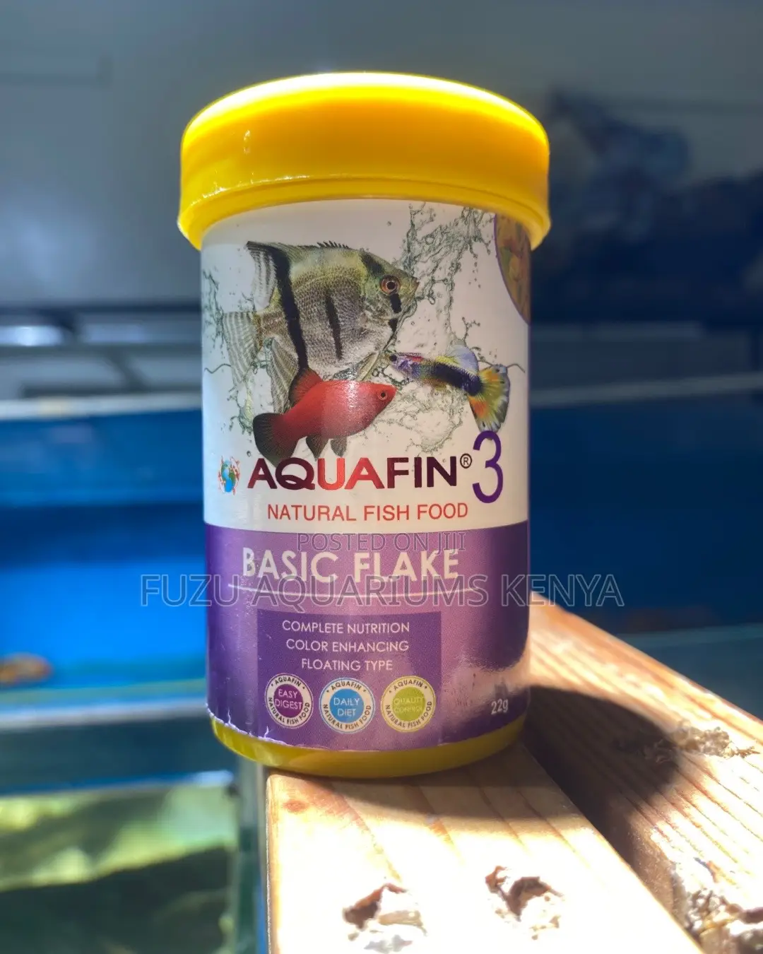Best Natural Flake Food for Freshwater Fish – Aquafin 3
