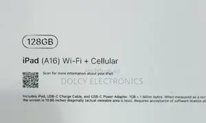 New Apple iPad (2025) 128 GB Blue