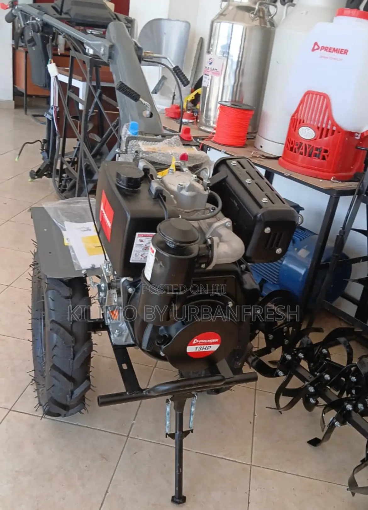Hand Walking Tractors 7 - 13hp.