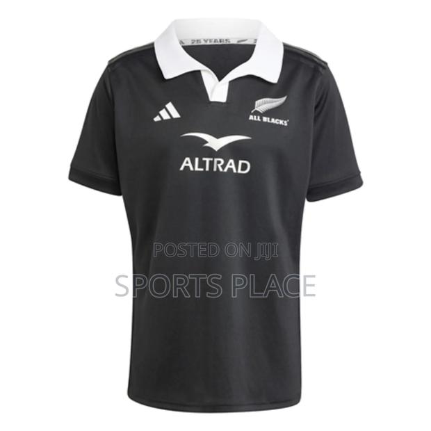 All Blacks 24/25 Rugby Home Kit - main view