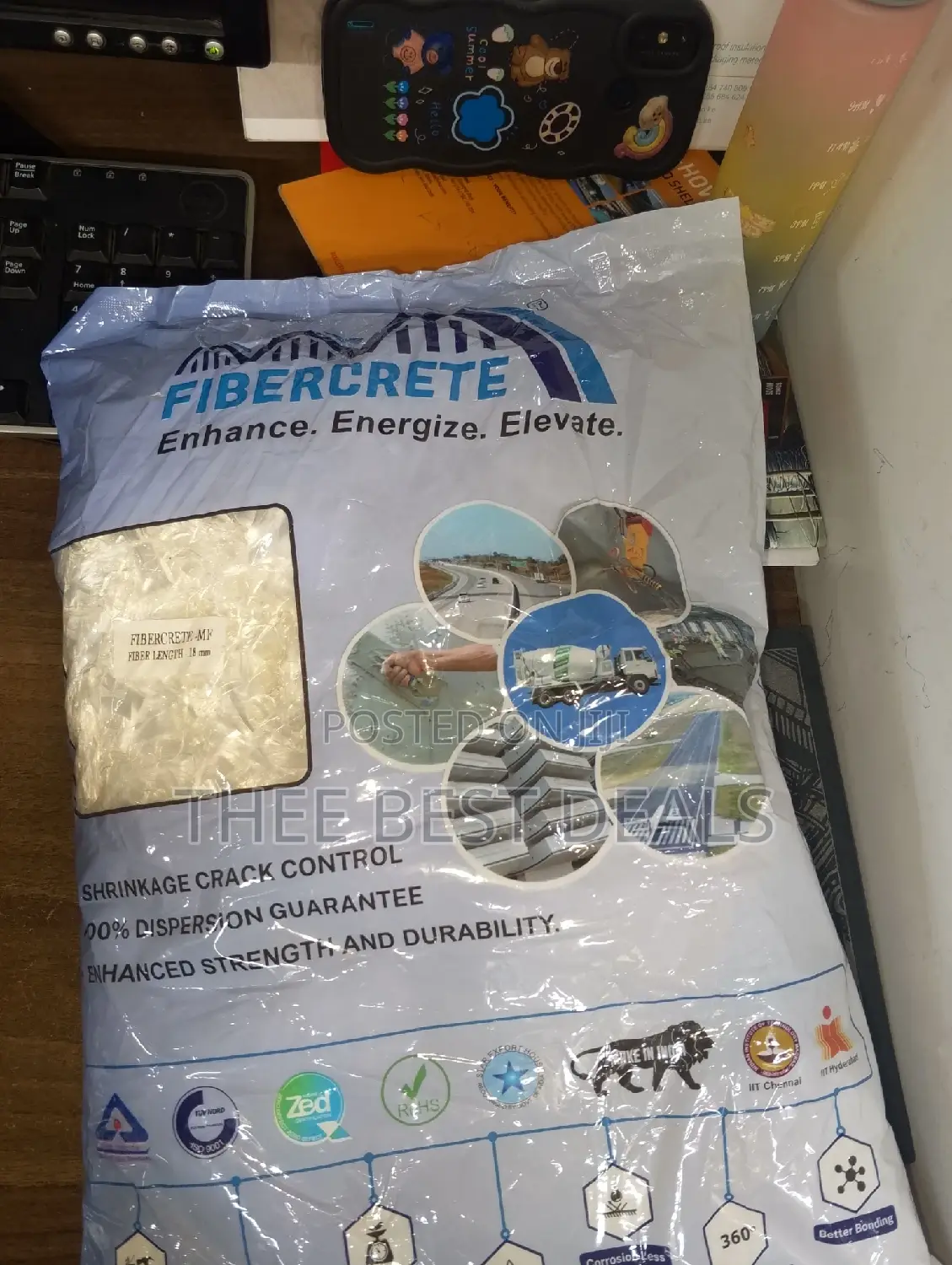 Fibercrete for Building