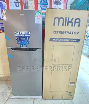 Mika 197 Litres No Frost Double Door Refrigerator
