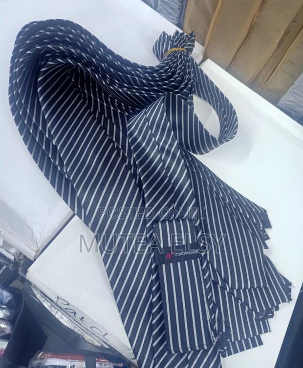 Black Striped Tie Sets - main view