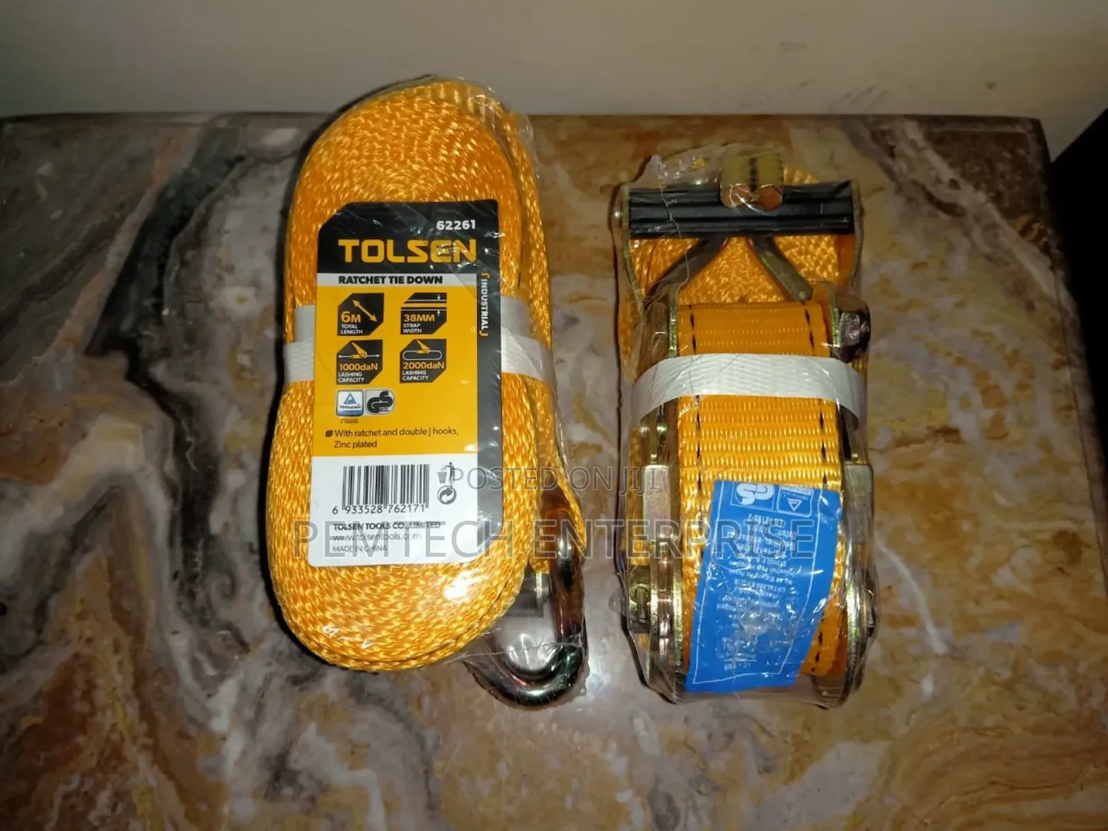 6m Tolsen Ratchet Tie Down