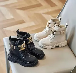 Black White Boots