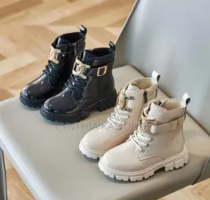 Black White Boots
