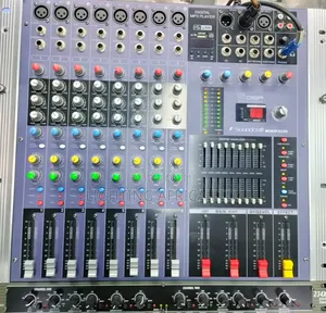New 8ch Sound Craft Plain Mixer Usb/Bt + Crossover DBX