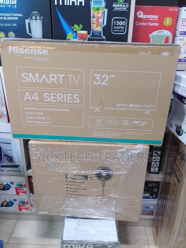 Hisense 32 Inch A4 Series FHD Frameless Smart Tv - thumbnail 2