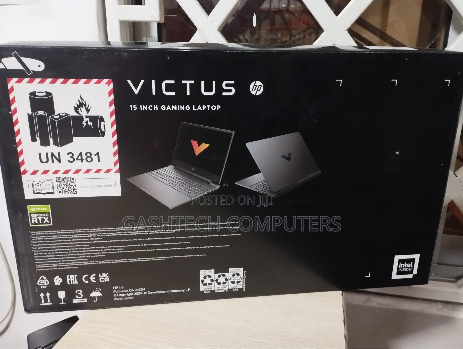 New Laptop HP Victus 15 16GB Intel Core i5 SSD 512GB