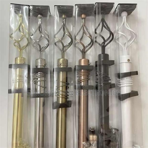 2 Metre Double Curtain Rod - main view