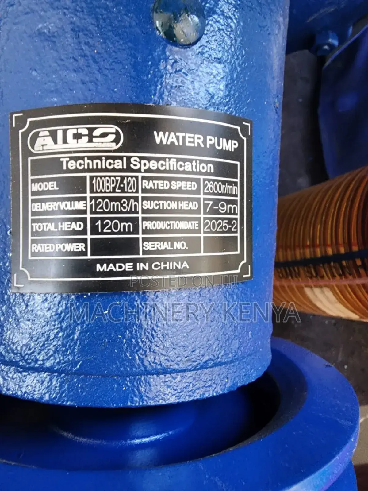 Bare Pump For Diesel Engines