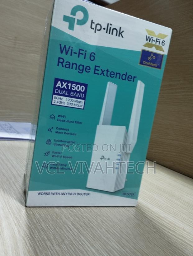 Tp- Link Ax1500 Wi-Fi Range Extender - main view