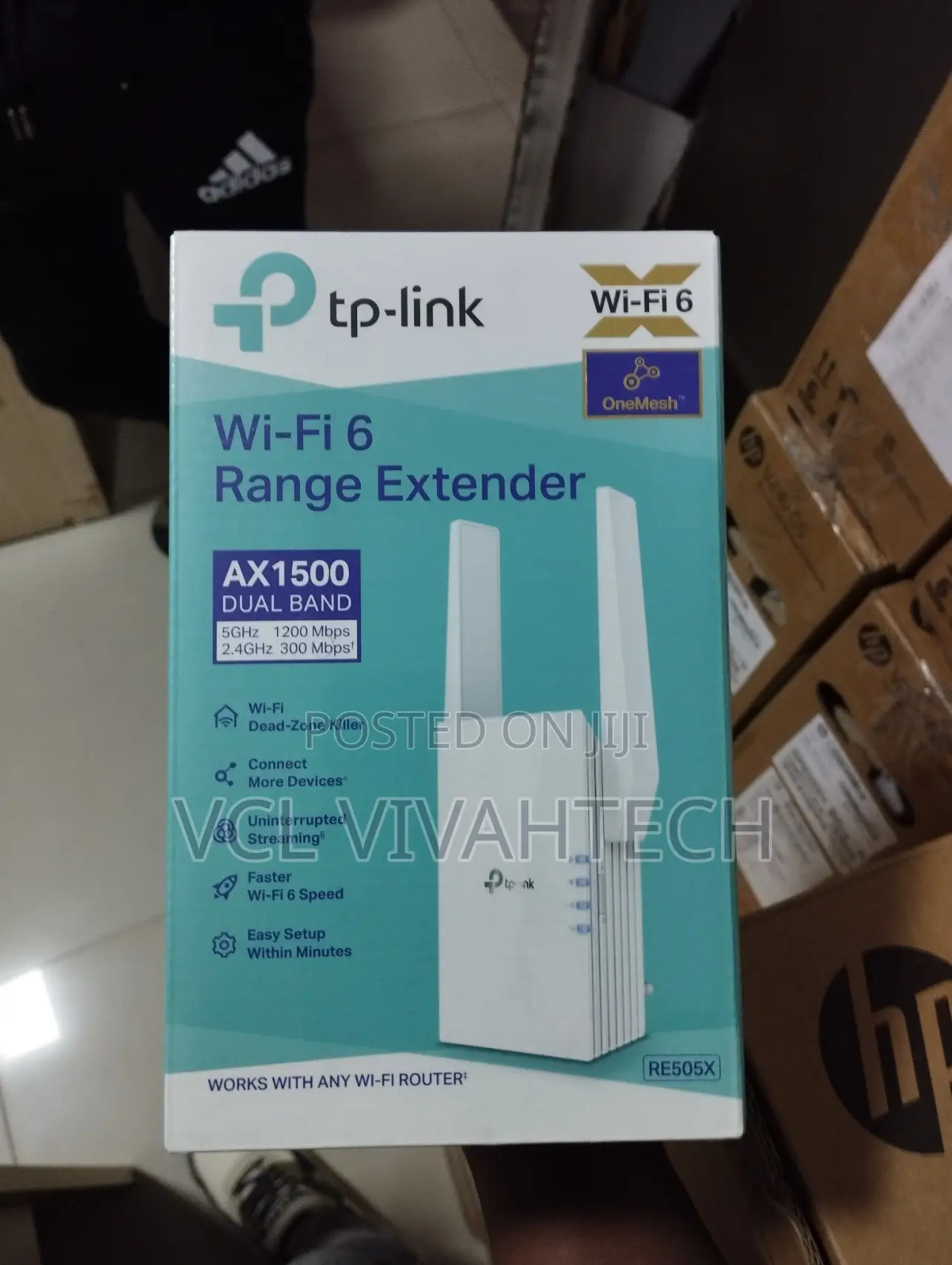 Tp-Link Re505x - Ax1500 Dual Band Wi-Fi Range Extender