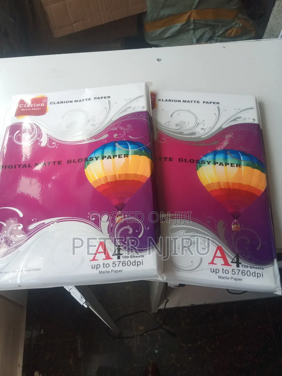 Matte Glossy Paper Digital Available (100 Sheets)