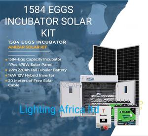 1584 Eggs Incubator Off-Grid Solar System Complete 24/7 - thumbnail 2