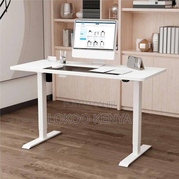 Office Desk: 1600mm Motorized Student Electric Office Desk