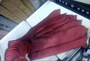 Maroon Polycadot Tie Sets - thumbnail 2