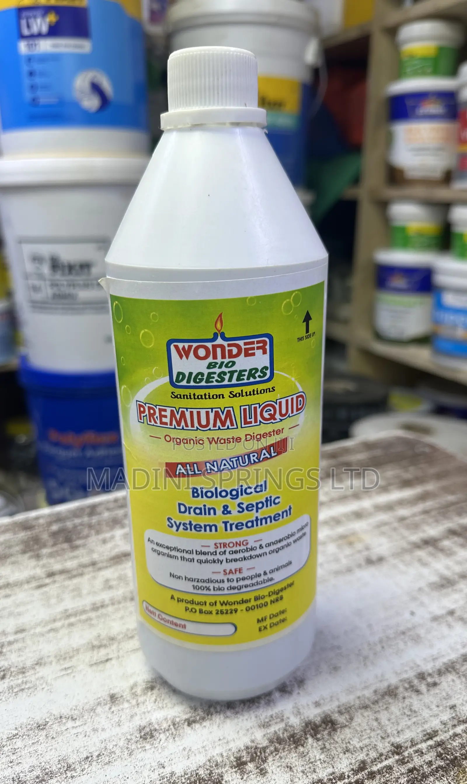 Wonder Bio Digester, Organic Enzymes for Septic and Drainage