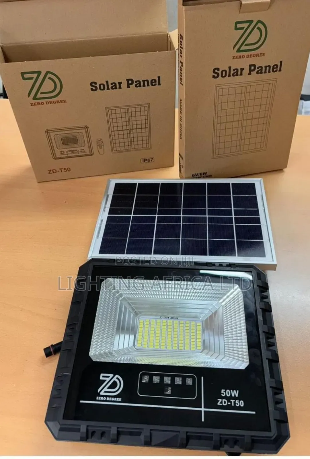 50w Zero Degree Bright Flood Light 12hrs Straight