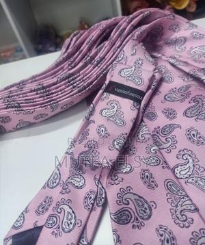 Baby Pink Tear Drop Executive Tie Sets