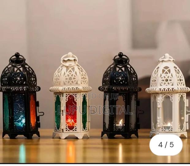 White and Black ,Candle Holder - thumbnail 4