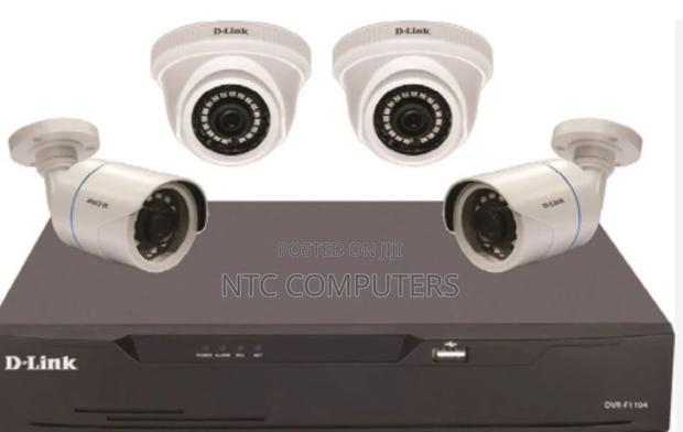 D-Link Security Camera 4camera Kit, 2x 2mp Plastic Dome - main view