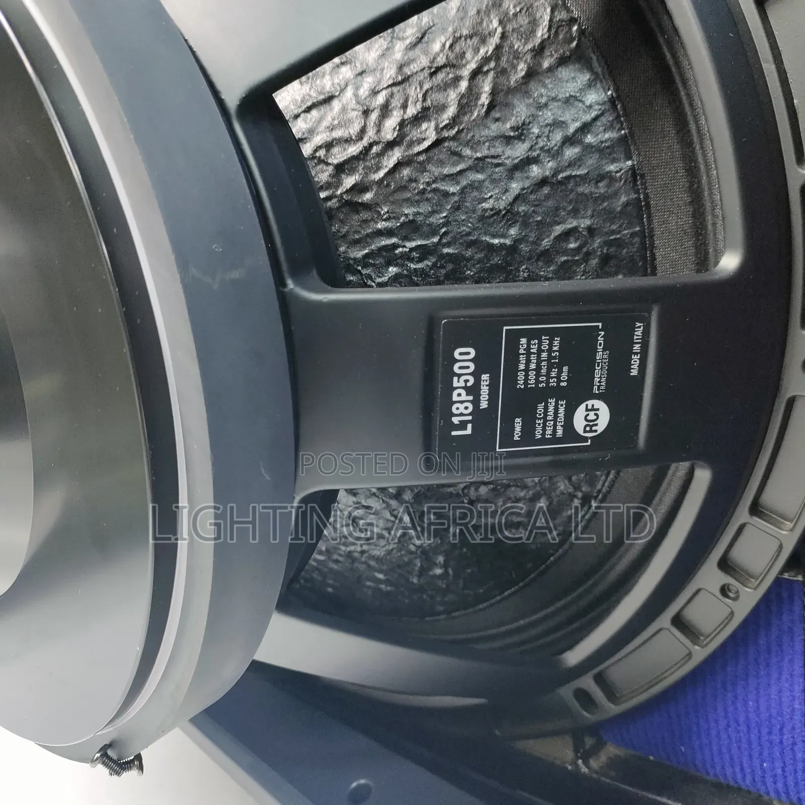 RCF 18" Bass Speaker 2400w (L18p500)