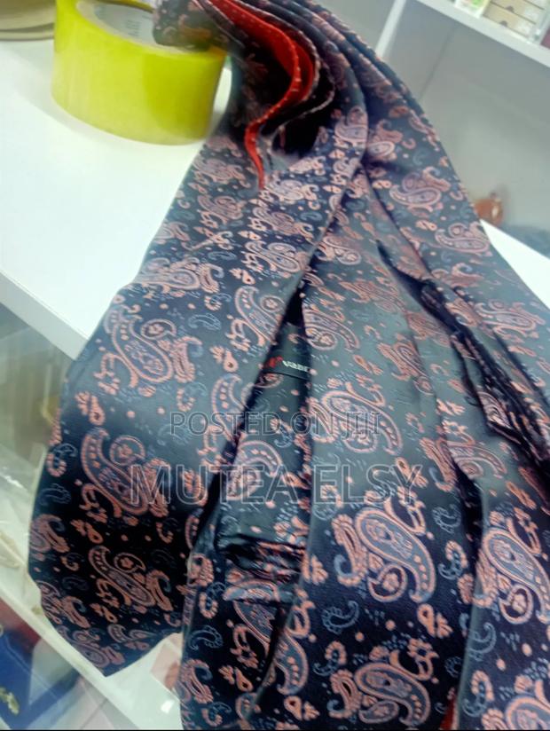 Black Peach Teardrop Tie Sets - thumbnail 2