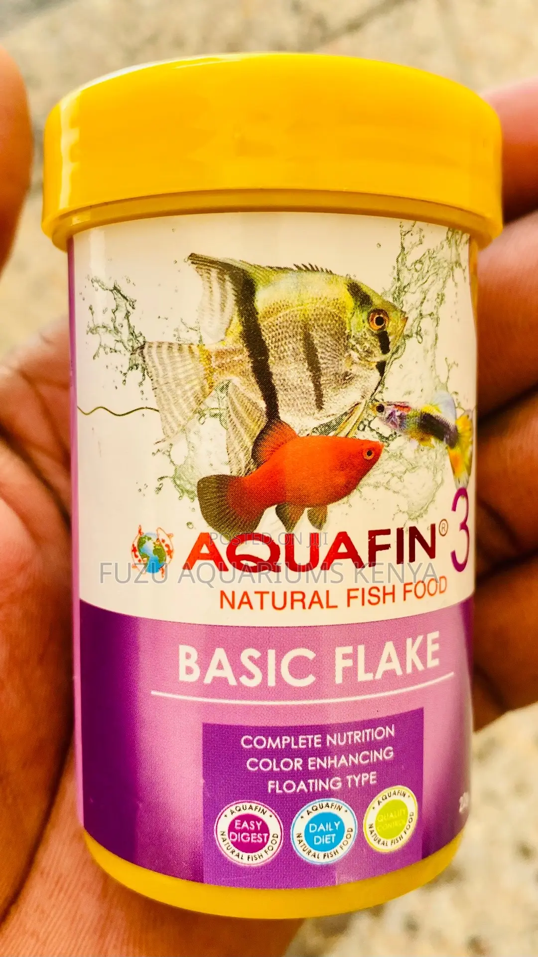 Aquafin Basic Flakes – Natural Goodness for All Fish