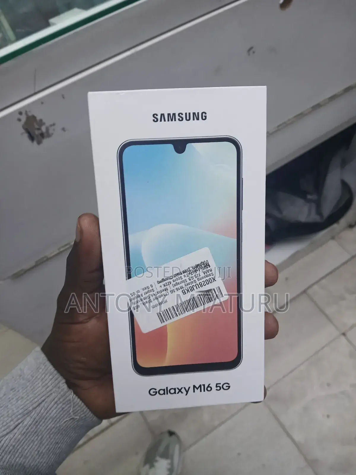 New Samsung Galaxy M16 128 GB Black