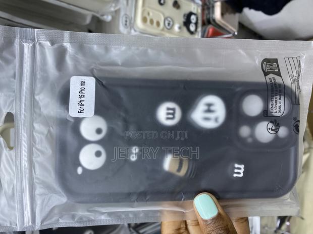 Darkfit iPhone 15 Pro Max Cute Fun Cartoon 3d Coffee Case - main view