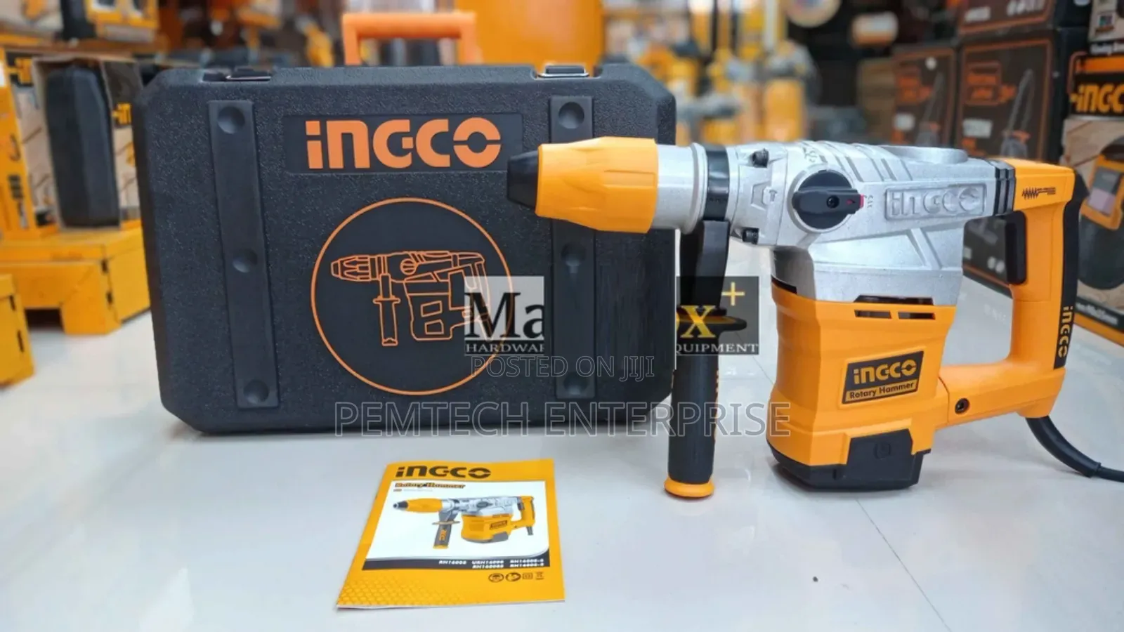 1600w 38mm Ingco Rh16008 Hammer Drill