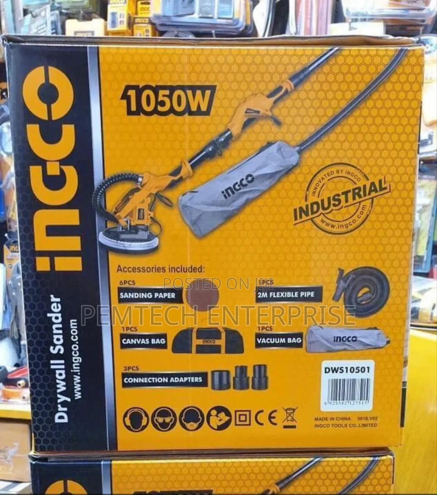 Ingco DWSW 215mm Wall Powder Sander