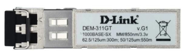 D-Link Dem-311gt Network Transceiver Module Fiber Optic