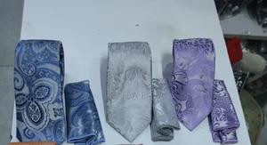 Grey,Pink Blue Executive Tie Sets - thumbnail 2