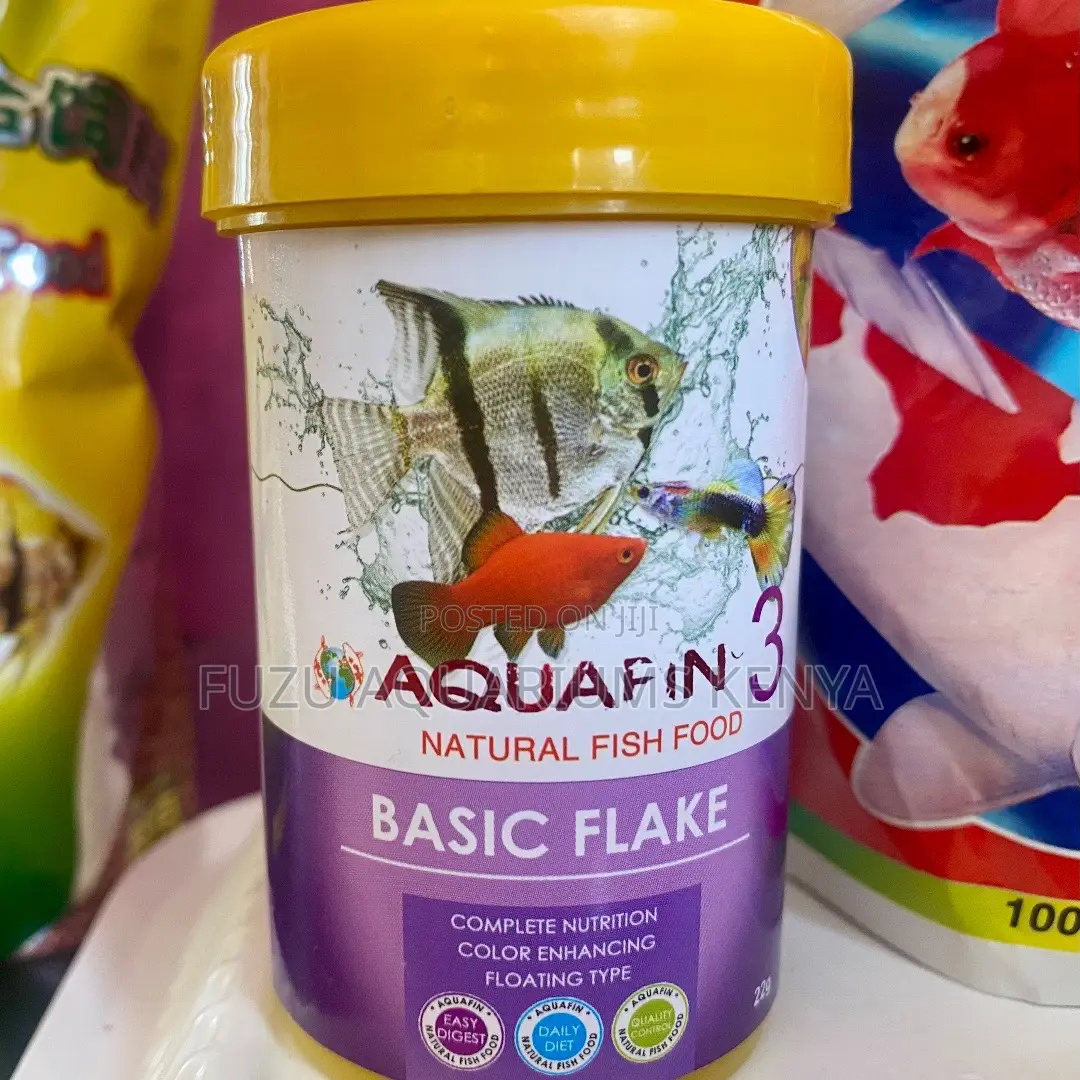 Support Vibrant Colors – Feed Aquafin 3 Flakes