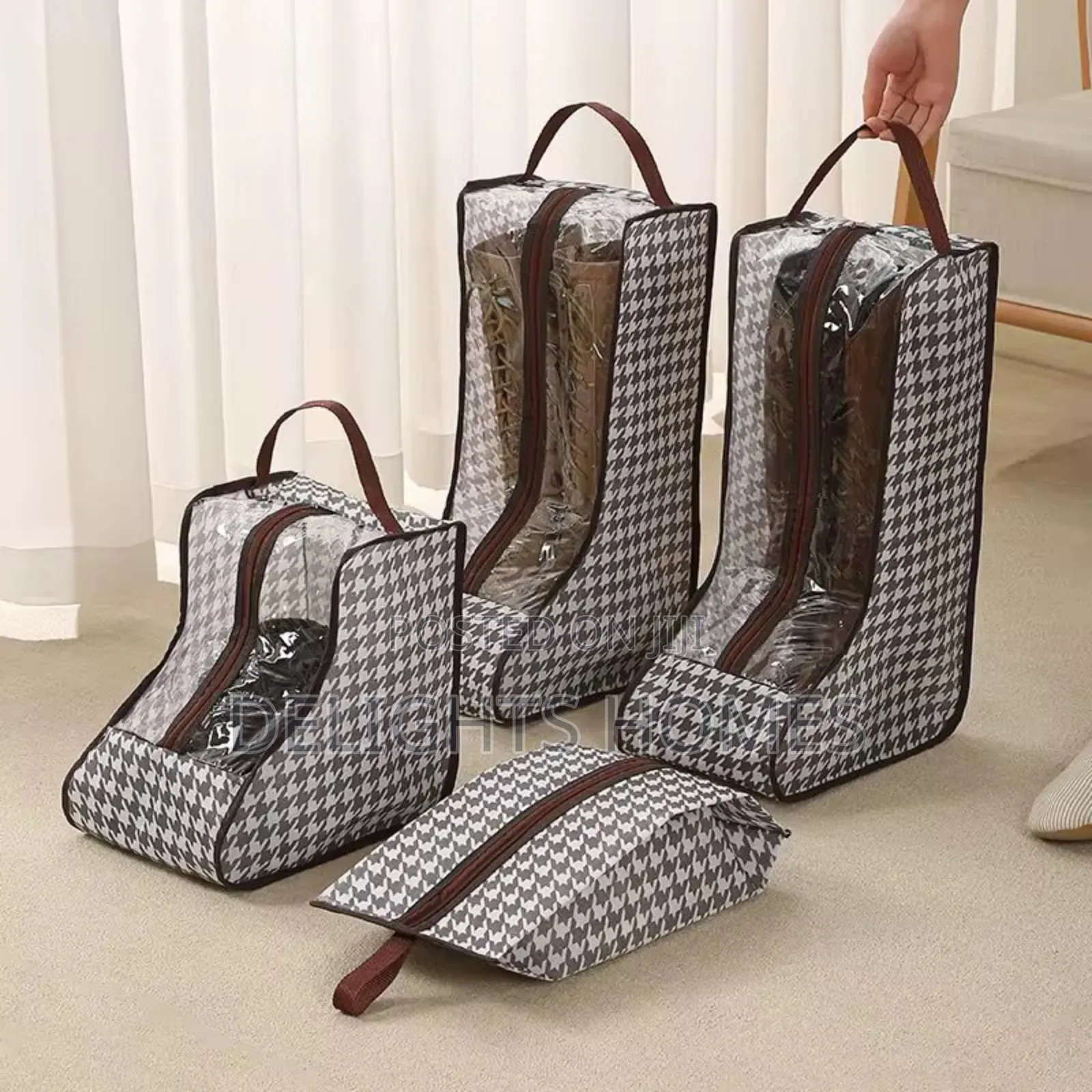4pcs Boot / Shoes Storage Bag Set